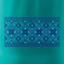 Ukrajinský vzor - modrý