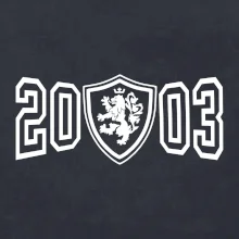 Narozeninový motiv - znak - 2003