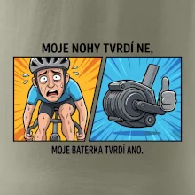 Moje nohy tvrdí NE, moje baterka tvrdí ANO