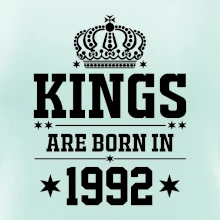 Kings are born in 1992