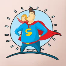 Táta superman - holka