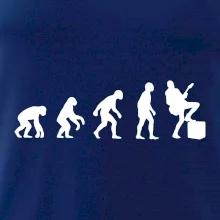 Evoluce kytarista - noha na kombu