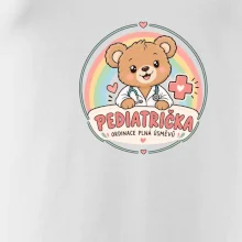 Pediatrička ordinace plná úsměvů - medvídek a duha