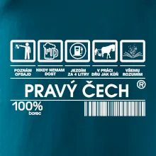 Čárový kód  - Pravý Čech