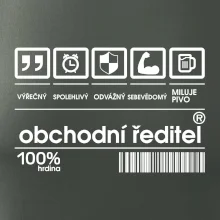 Čárový kód - Obchodní ředitel