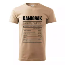 Nutriční hodnoty - Kamioňák Nutriční hodnoty - Kamioňák