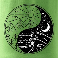 Yin & Yang hory a moře