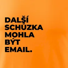 DALŠÍ SCHŮZKA MOHLA BÝT EMAIL.