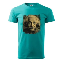 Albert se sluchátky Albert se sluchátky