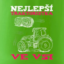 Traktoristka - nejjepší ve vsi