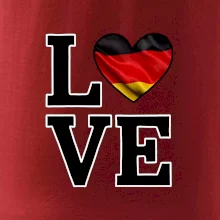 Love Německá vlajka