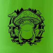 Goblincore černá houbožába