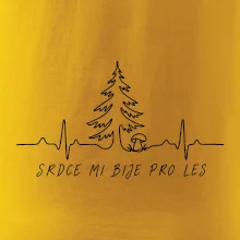 Srdce mi bije pro les