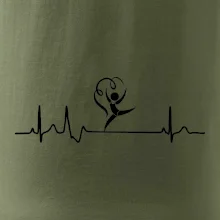 EKG moderní gymnastika stuha