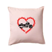 Moto srdce řetěz - chopper