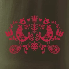 Folklor - dvě slepice