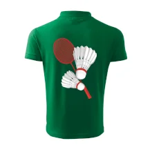 Badminton - pálka a košík