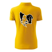 Border kólie obrys hlavy