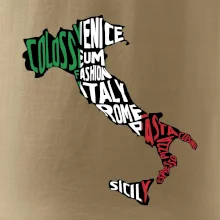 Mapy - názvy měst - Italie