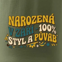 NAROZENÁ V ZÁŘÍ - 100% STYL A PŮVAB