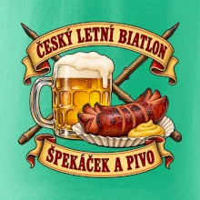 Český letní biatlon špekáček a pivo