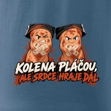 Nohejbal kolena pláčou srdce hraje