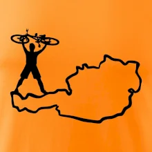 Cyklista - Mapa Rakouska