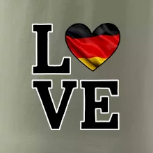 Love Německá vlajka