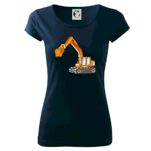 Bagr bez nápisu oranžový