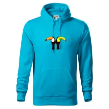 Dva barevní tukani (Moňas)