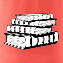 Knihy černobílé na sobě