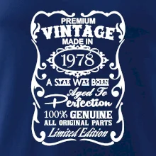 Vintage Etiketa - 1978