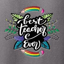 Barevné tužky best teacher ever