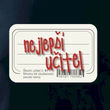 Nejlepší učitel sešit