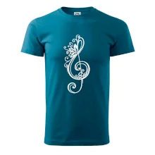 Houslový klíč kytky