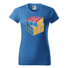 Rubikova kostka kreslená