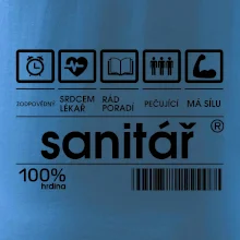 Čárový kód sanitář