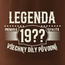 Legenda vlastní ročník všechny díly původní