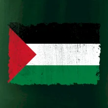 Palestina vlajka - odřená