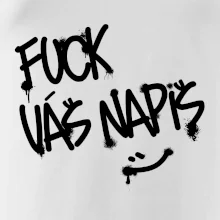 Fu*k Váš nápis