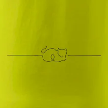 Kočka linka kreslená