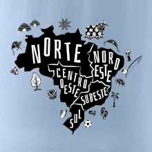 Brazílie mapa a zvyky