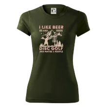 I like beer and disc golf