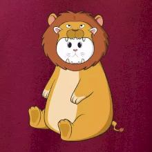 Kočka v převleku lva