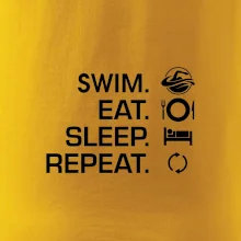 Eat sleep swim