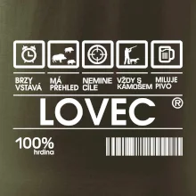 Čárový kód Lovec