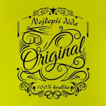 Vintage nejlepší deda 100% kvalita