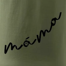 Psí máma se jmény na rukávu