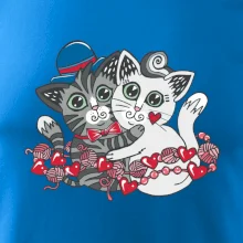 Kočky v objetí (Pecka design)