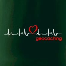 Moje srdce bije pro Geocaching -text